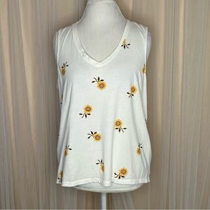 Old Navy Sunflower Tank